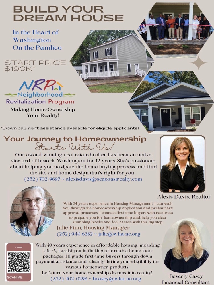 Build your dream house flyer, all information as listed below.