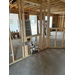 The housing framing from the inside of the house.