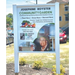 Entrance sign at the Josephine Royster Community Garden.